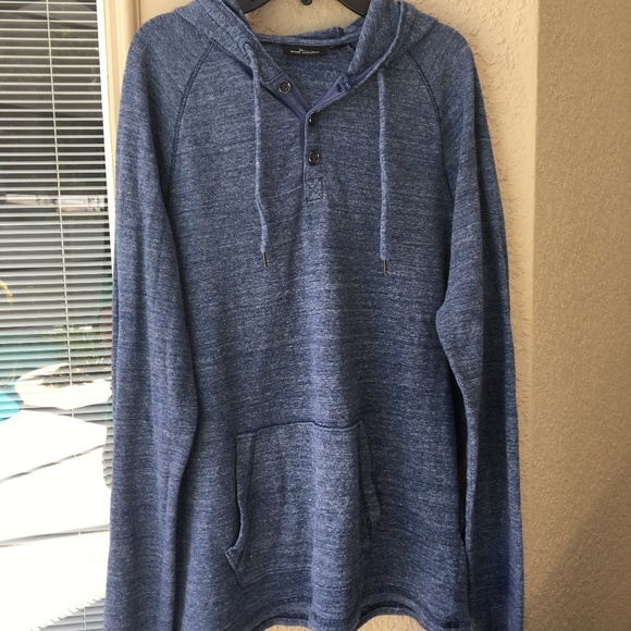 Marc Anthony Other - ⬇️EUC Marc Anthony BlueHooded Lightwt.  Sweatshirt